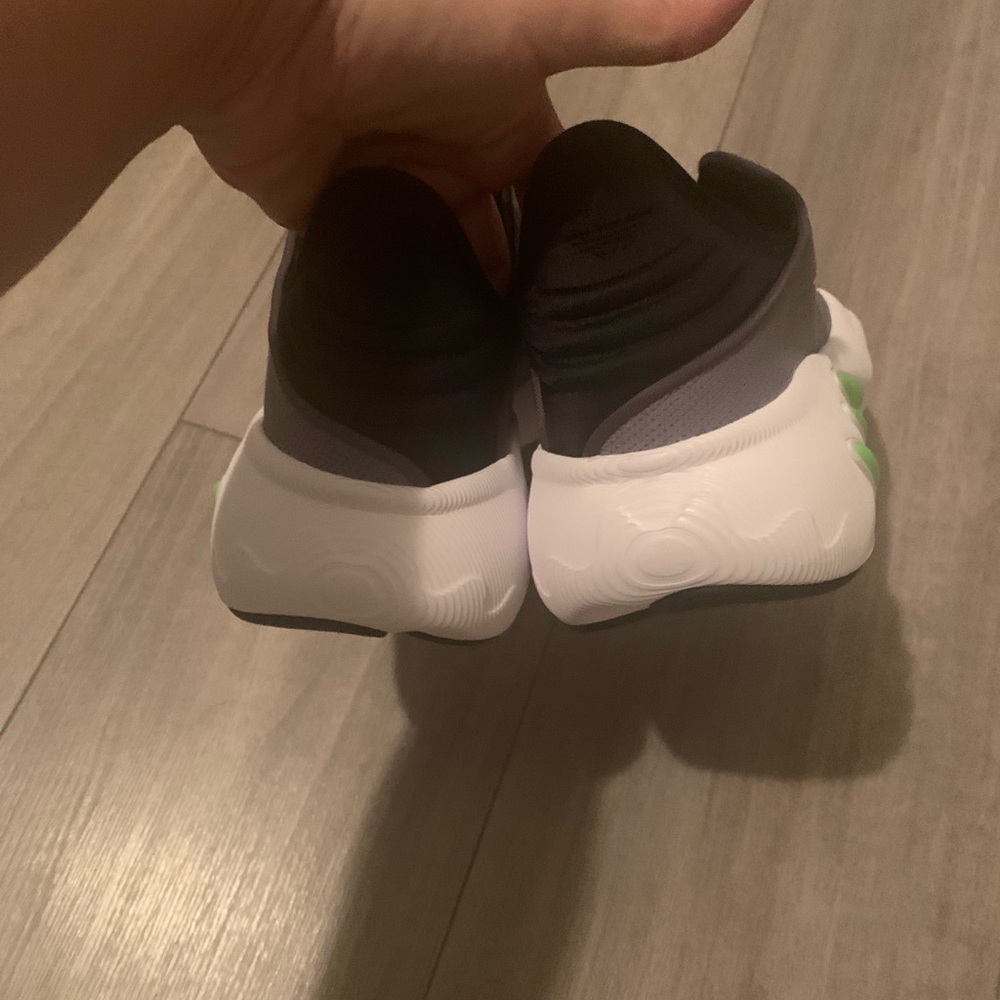 New Adidas adiFOM SLTN Grey / Solar Green sneakers - Picture 8 of 10